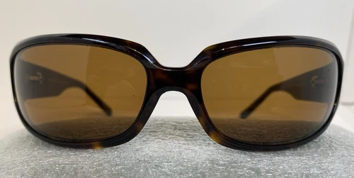 Oliver Peoples Marley 362 Brown Turquoise Wraparound Designer Sunglasses 64 15