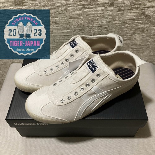 Onitsuka Tiger MEXICO 66 SLIP ON 1183C141 100 WHITE WHITE Unisex Shoes
