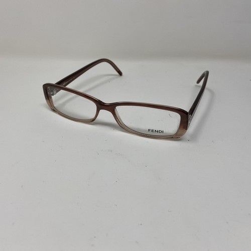 FENDI ITALY EYEWEAR F569R 588 CHOCOLATE BROWN 50 14 135 EYEGLASSES 177J