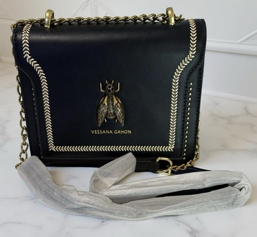 AWAY Retro Bee Bag by Vessana Gahon TikTok Famous Black Crossbody Brand New
