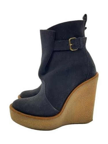 Pierre Hardy Short Boots 36 Nvy Suede I8O77