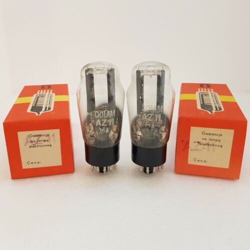 AZ11 OSW3121 Dolam Telam röhre NOS NIB matched pair only tested Roetest