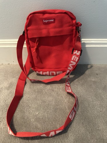 Supreme SS18 Red Shoulder Bag
