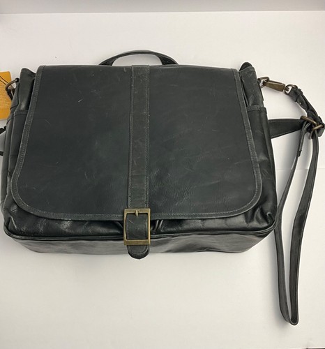 MOORE & GILES VINTAGE MOORE AND GILES TUSCANY LEATHER URBAN SATCHEL