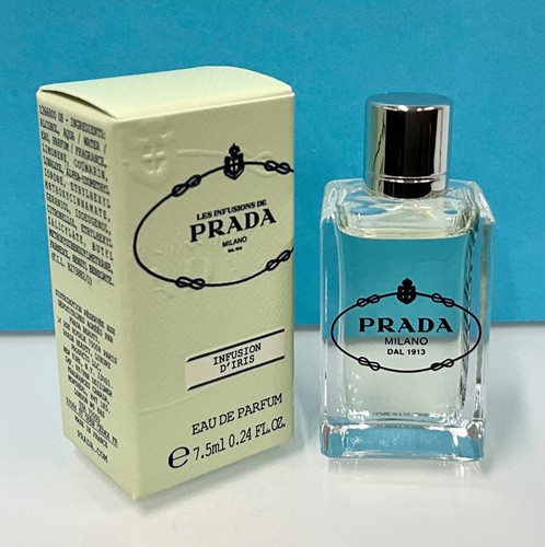 PRADA MILANO INFUSION D'IRIS EAU DE PARFUM 0.24OZ 7.5ML MINI FLUID