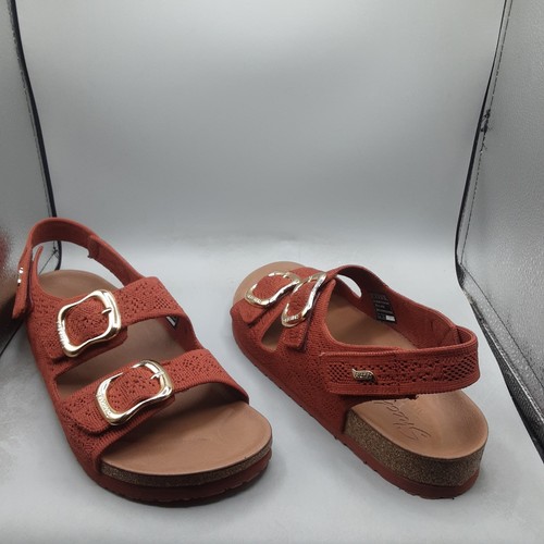 Skechers Arch Fit Granola Special Summer Sandals Women's 9M Brown Cinnamon A181
