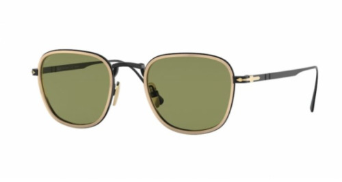 Persol Sunglasses PO5007ST 80084E 47 Black Gold Gr Lens