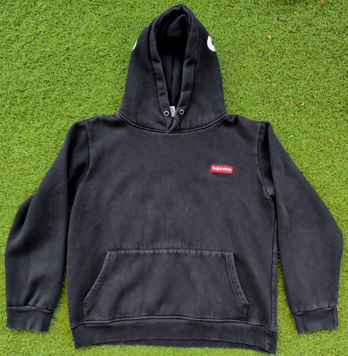 Vintage Supreme Black Hoodie Box Logo Size XL Made in USA