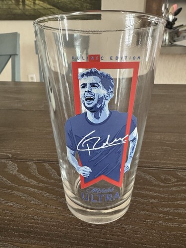Christian Pulisic Michelob Ultra Glass