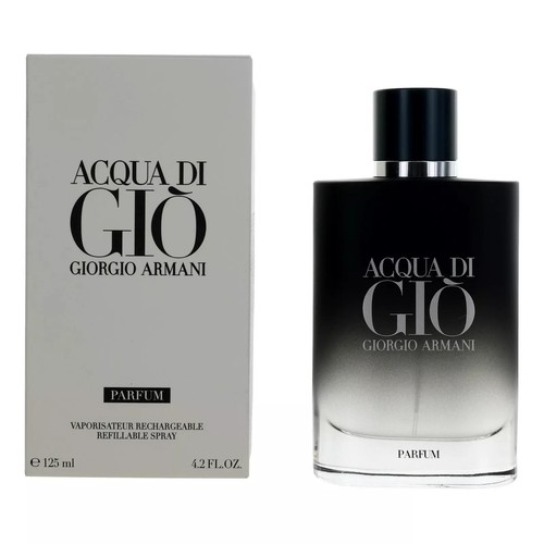 Acqua Di Gio by Giorgio Armani 4.2 FL OZ   125 ML Parfum Spray for Men