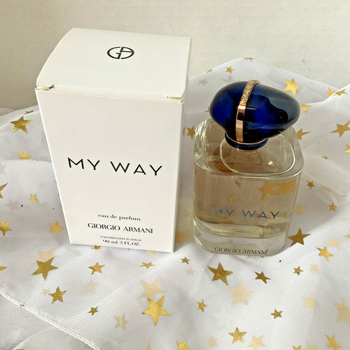 Giorgio Armani My Way Eau De Parfum 3 fl oz 90ml Made in France Full Bottle