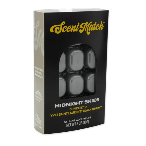 IllumiScents ScentMatch  3 oz Wax Melts  Midnight Skies (Compare to: YSL Black O