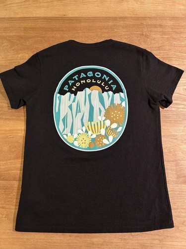 Patagonia Honolulu Store Limited T Shirt 2024 Small Blue Short Sleeve U