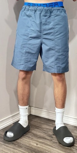 NOTHING NEW Quiksilver Men's Zero Waist Amphibian Hybrid Shorts Size XL Blue