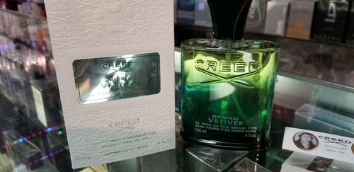 Creed Original Vetiver 4oz 120ml EDP Eau de Parfum Spray for Men RARE NEW IN BOX