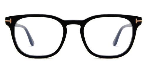 Tom Ford FT5868 B Sunglasses Men Shiny Black 53mm New 100% Authentic