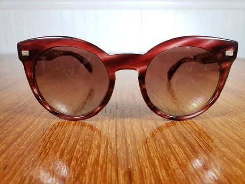 AUTHENTIC Oliver Peoples 5363SU Dore Sunglasses 161613 Red   Lens SCRATCHES