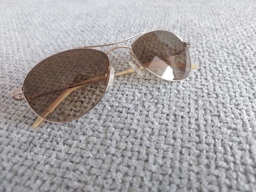 OLIVER PEOPLES Aviator Sunglasses Model AERO OV1005S Color G 0227 57 17