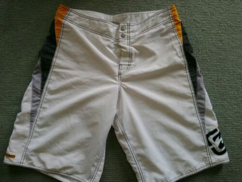 Vintage Billabong Supreme ?? Lined Poly Boardshorts White Sz 34 Top Quality