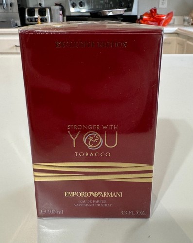 Armani Stronger With You Tobacco new SEALED 2024 Giorgio Armani Exclusive 3.3EDP
