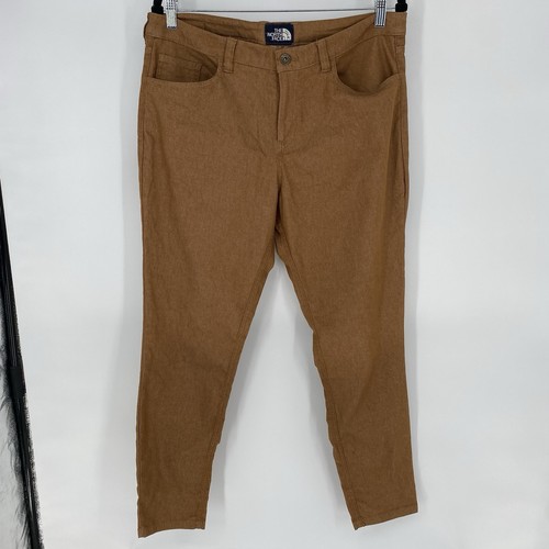 The North Face Stretch Denim Jeans Brown Women's Size 14