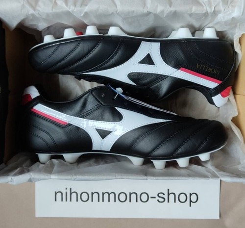 Mizuno Morelia II JAPAN Men's Football Shoes Black Model P1GA2000 Made in Japan