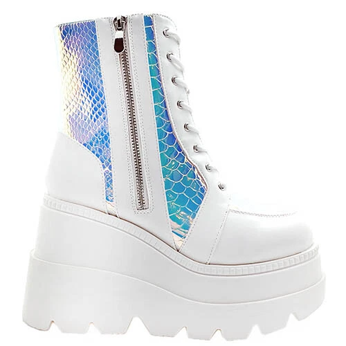 CAPE ROBBIN Liquid Love Platform Boots SALE EDM Rave Techno Festival Punk RADIO