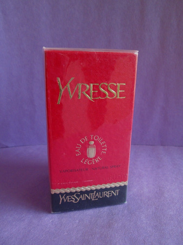 YSL Yvresse Eau de Toilette LEGERE Spray 60ml 2oz Vintage Sticker Residue Sealed NIB