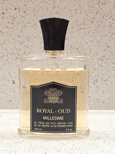 CREED Royal Oud Vintage 120ml   4oz 2016 Batch C4316F01   100ml left