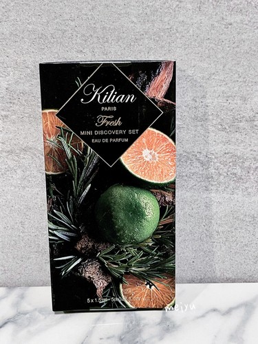 Kilian Paris FRESH Mini Discovery Set  5 x 1.5ml Eau De Parfum Spray  New In Box