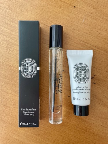 Diptyque Orphéon Samples   Eau (0.25 oz) & Gel (0.34 oz) de Parfum
