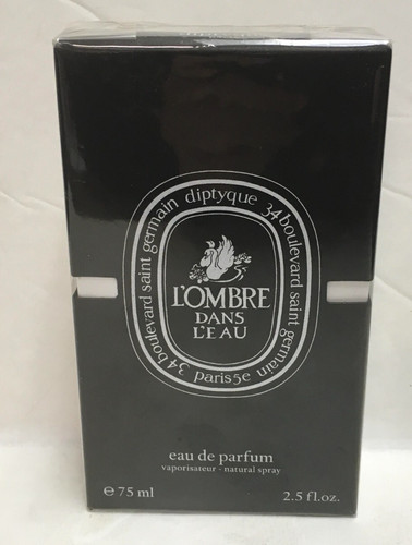 Diptyque L'ombre Dans L'eau by Diptyque EDP Spray 2.5 oz Sealed Authentic ***