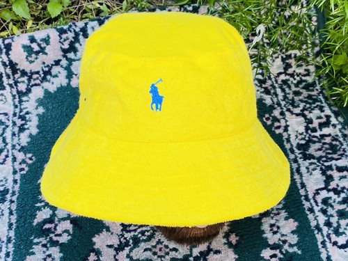Polo Ralph Lauren Yellow Colour Bucket Hat. One Size. Brand New.