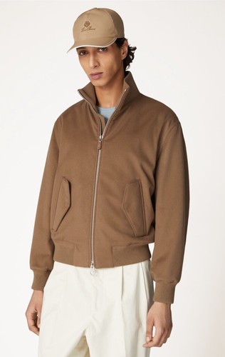 Loro Piana FAO0706 Ume Bomber Cashmere Jacket   BNWT   RRP$5 500 USD