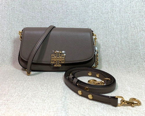 NEW Tory Burch Portobello Leather Britten Convertible Bag   $458