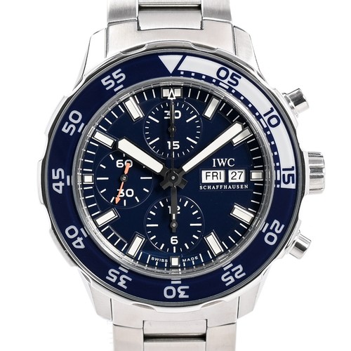 IWC Aquatimer Chronograph IW376710 Watches   blue Mechanical Automatic mens