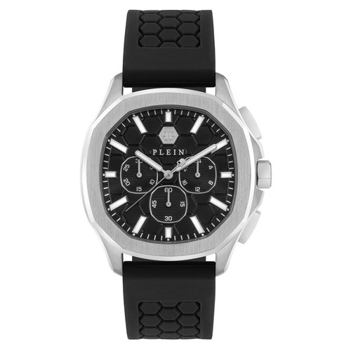 Philipp Plein Men Watch Chrono Quartz $PECTRE CHRONO PWSAA0123 Silicone
