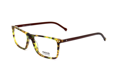 Rodenstock RR437 D GREEN HAVANA, Brown 53/15/145 Unisex Eyewear Frame