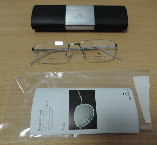Rodenstock R 4629 C Titanium Semi Rimless Frames Blue SK111 SS 20