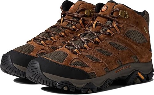 MERRELL NEW WITH BOX Merrill Mens Moab 3 Mid WP Hiking Boot #1769430   Earth   9.5 M