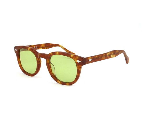 X LAB Sunglasses 8004 polarized moscot style 03.6260 Havana light green