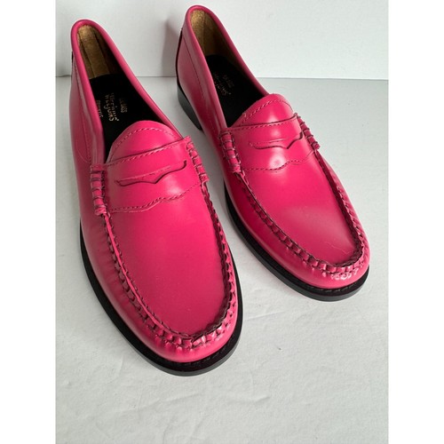 BASH G. H. Bass Whitney Candy Weejuns Leather Penny Loafer Women's Size 5.5 NEW Pink