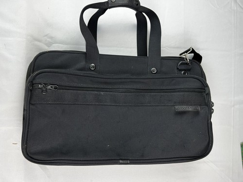 BRIGGS & RILEY Briggs and Riley Travelware BLACK Carry On Weekend Bag Preowned 20x12x8