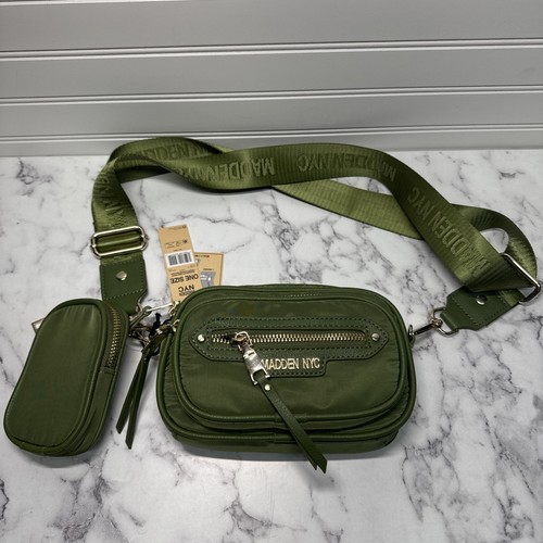 Borsa da cintura convertibile Steve Madden tracolla verde