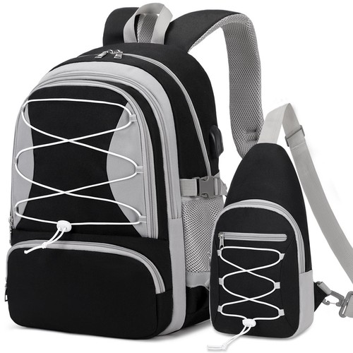 BOYY Backpack for Boys  School Bags for Kids with Sling Bag  Bookbag for Boys Girl...