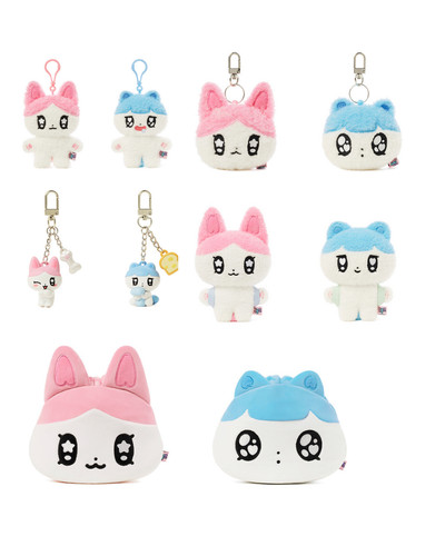 FOSSIL Kakao Friends Golgolz Collabora Peluche Bambola Portachiavi Trucco Sacchetto