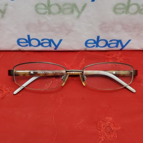 DOLCE & GABBANA DG 856 410 Brown/Tortoise 51□17 135 Eyeglasses "Frames Only"