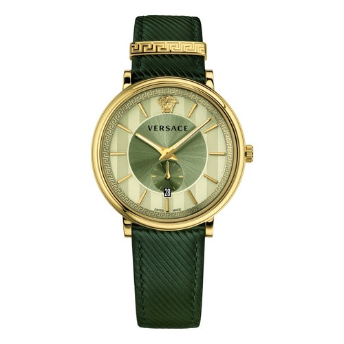 Versace orologio da polso uomo V Circle VBQ030017 pelle