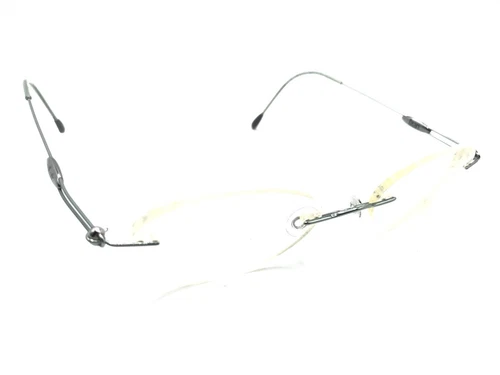 Silhouette 6508 45 6071 Titanium Green Rimless Eyeglasses Frames 48 19 140