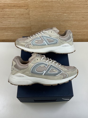 DIOR (B22  B30) Size 45EU (12US)   Dior B30 Reflective CD Mens Cream Sneakers